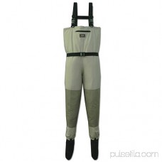 Caddis Systems Deluxe Women's Breathable Stocking Foot Wader, 2-Tone Taupe 563477101